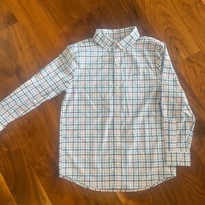 Vineyard Vines Performance Blue/Pink/White Button Down Shirt
